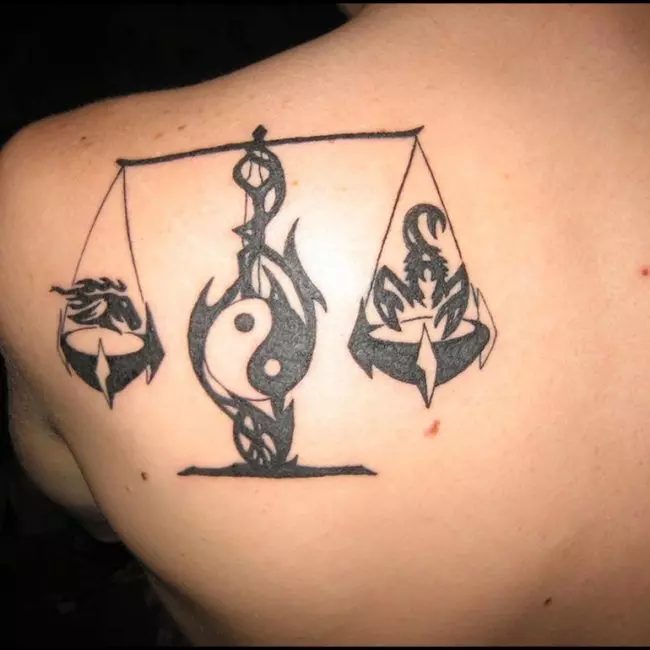 Libra tattoos