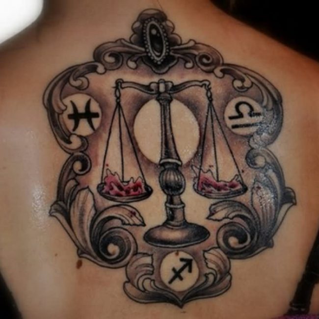 Libra tattoos