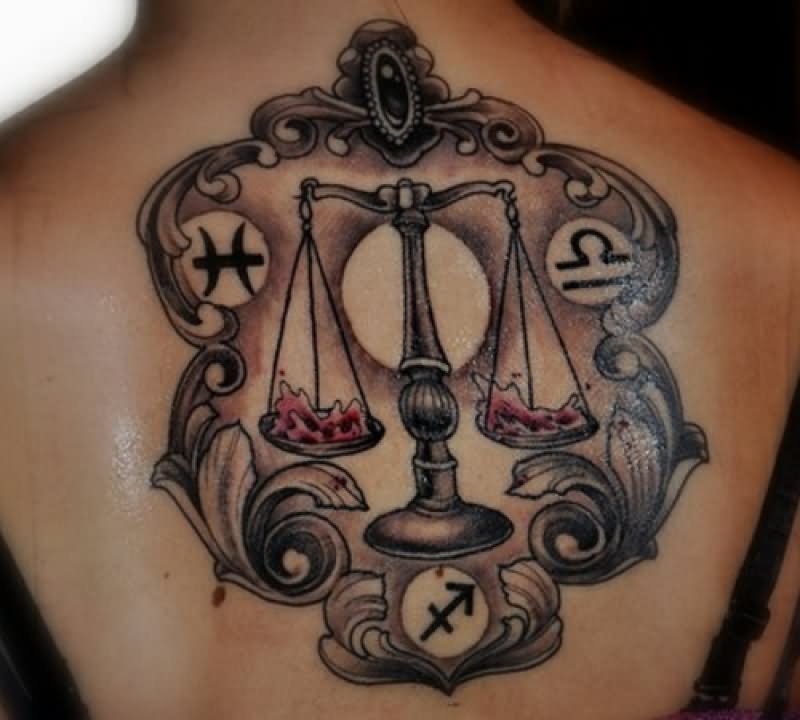 75 Extraordinary Libra Tattoo Designs & Meanings (2019)