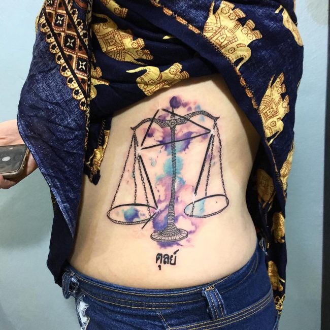 Libra tattoos