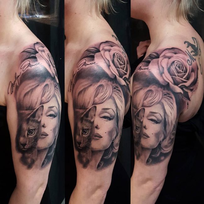 Marilyn Monroe Tattoos