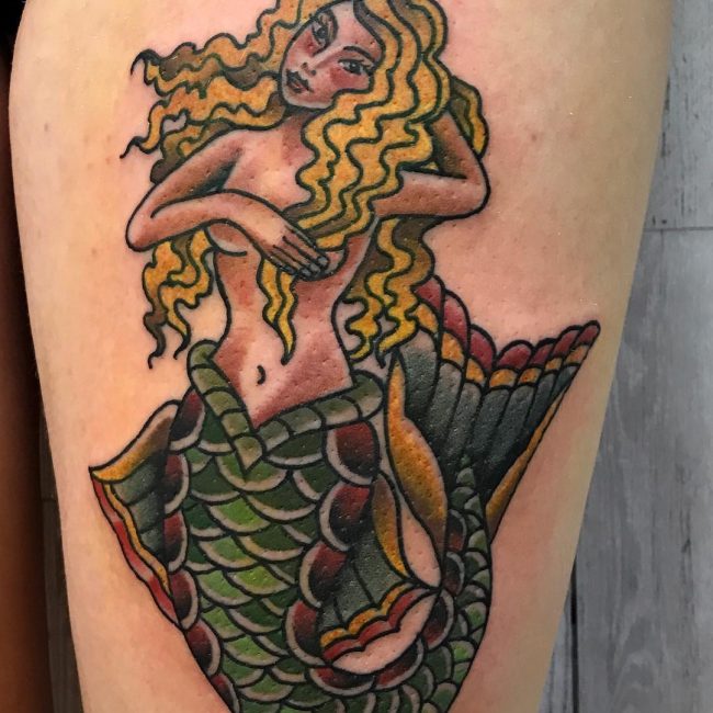 mermaid tattoo