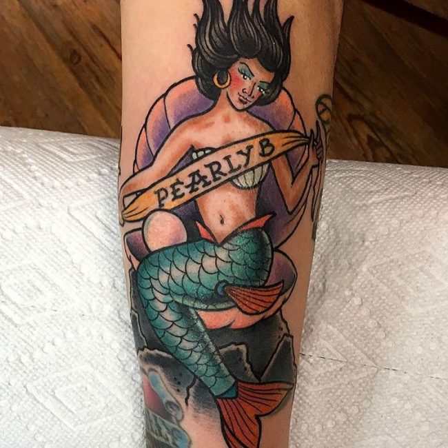 mermaid tattoo