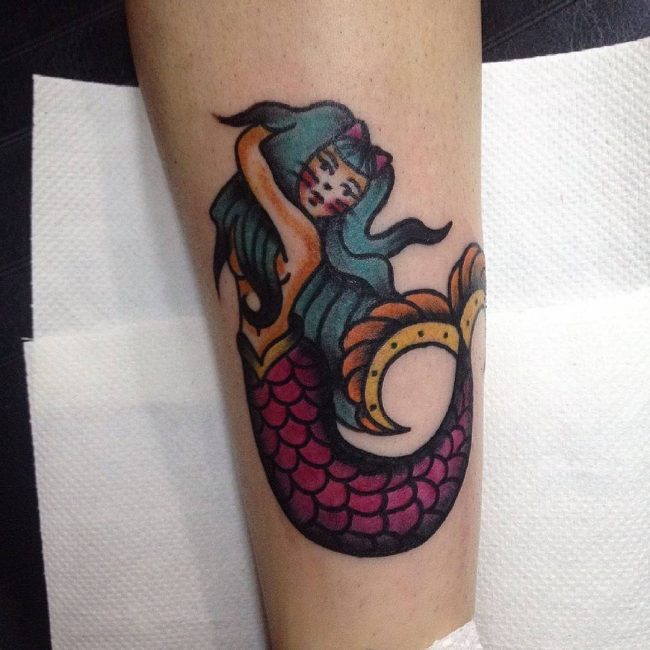 mermaid tattoo