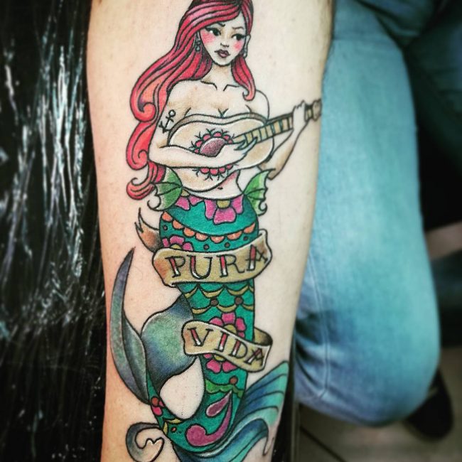 mermaid tattoo