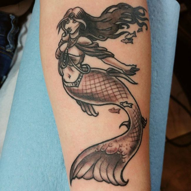 mermaid tattoo