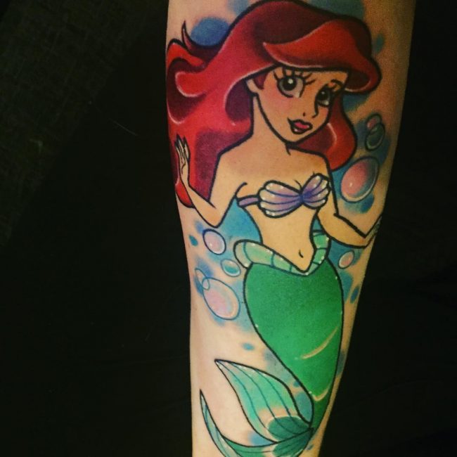 mermaid tattoo