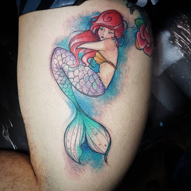 mermaid tattoo