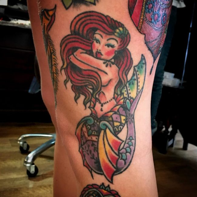 mermaid tattoo