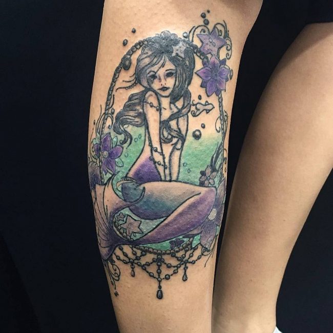 mermaid tattoo