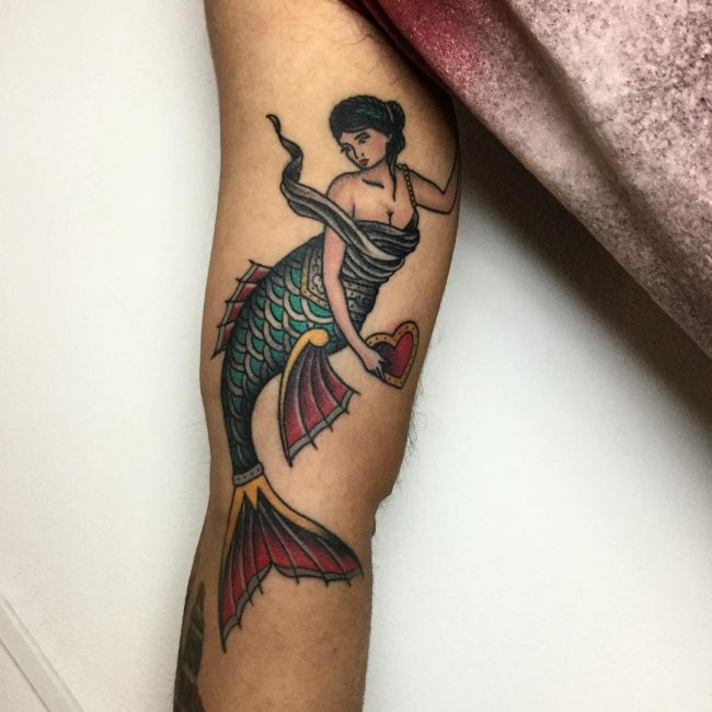 mermaid tattoo