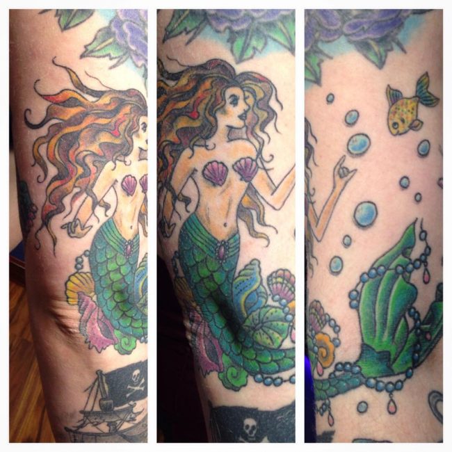 mermaid tattoo