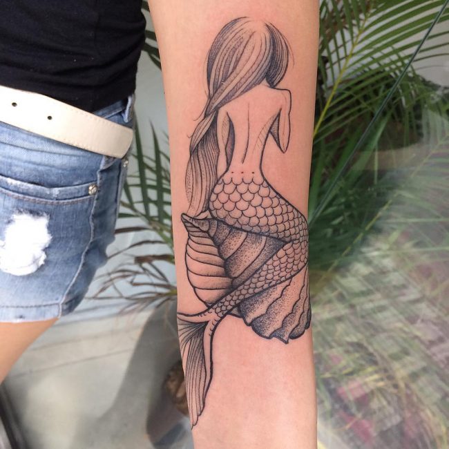 mermaid tattoo