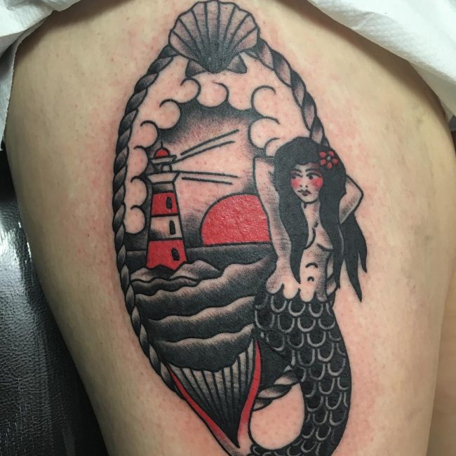 mermaid tattoo