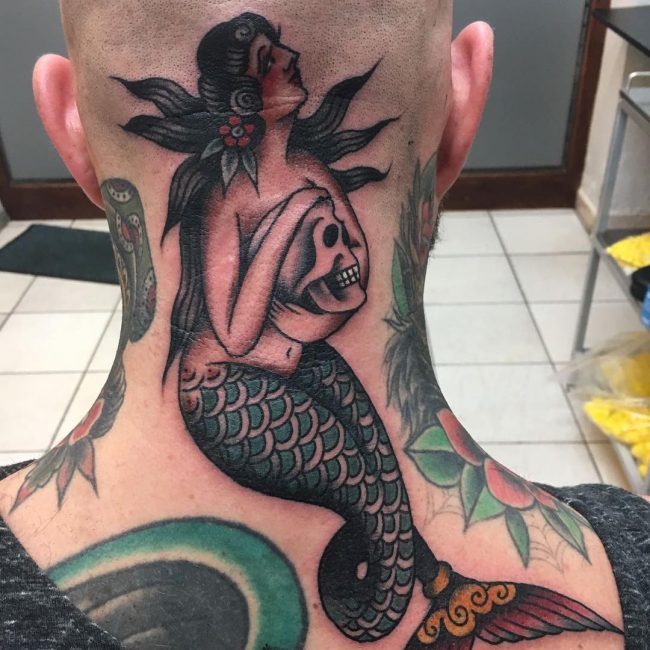 mermaid tattoo