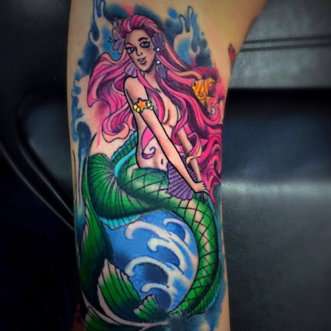 mermaid tattoo