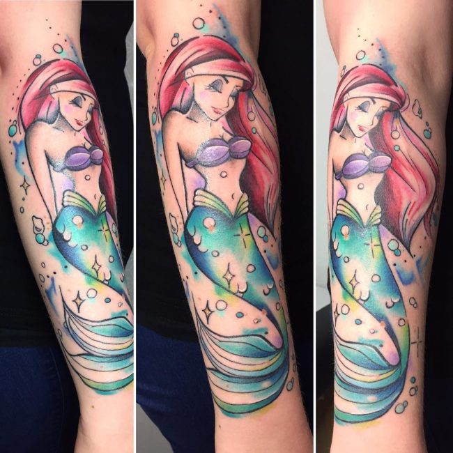 mermaid tattoo