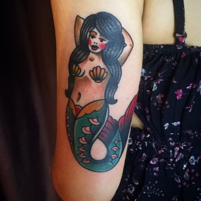 mermaid tattoo