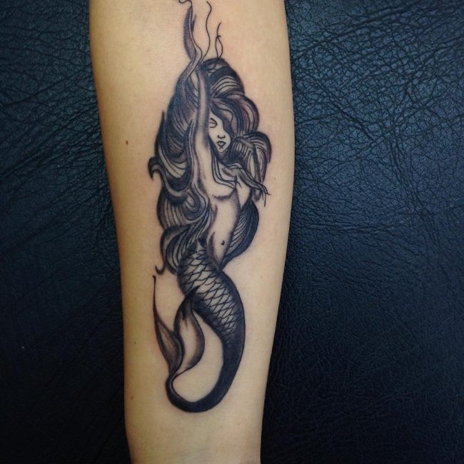 mermaid tattoo