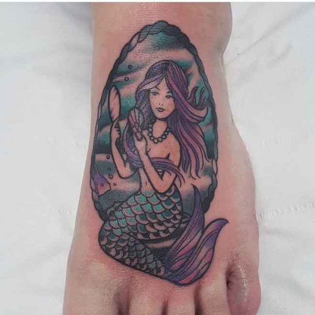 mermaid tattoo