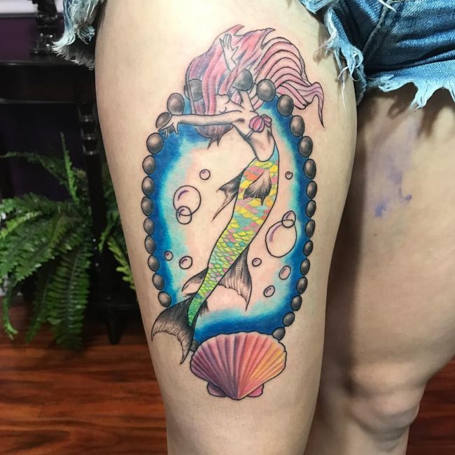 mermaid tattoo