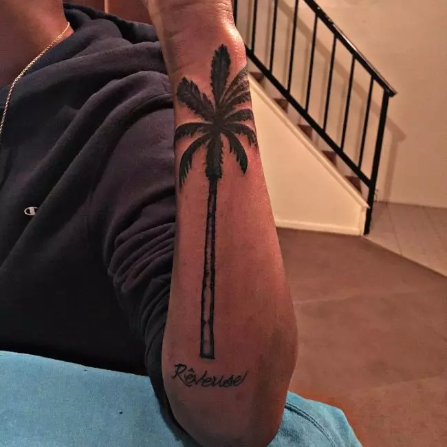 Palm Tree Tattoo