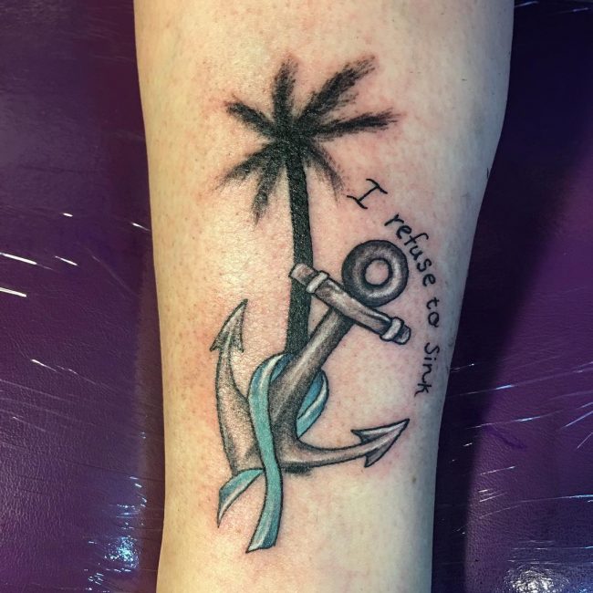 Palm Tree Tattoo