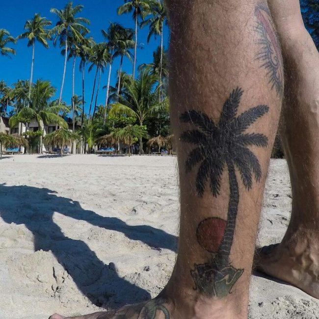 Palm Tree Tattoo