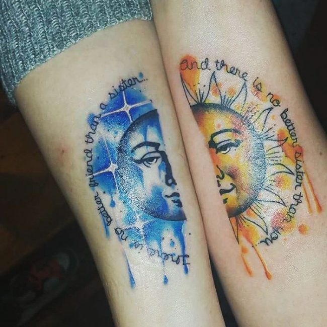 sister tattoos