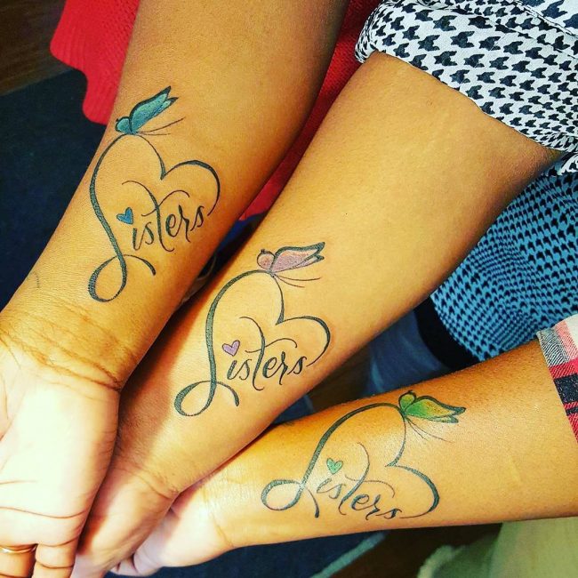 sister tattoos