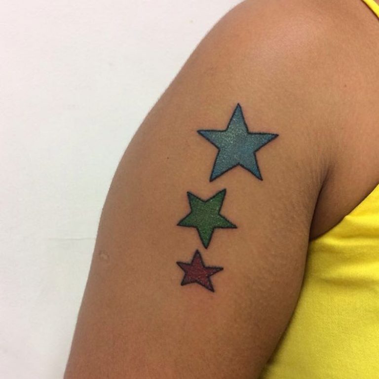 75 Unique Star Tattoo Designs And Meanings Feel The Space 2019