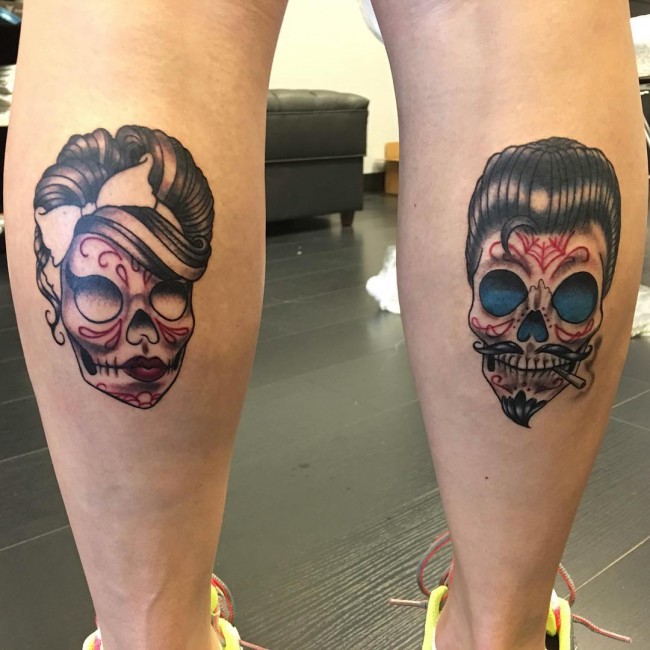 Sugar Skull Tattoos (3)