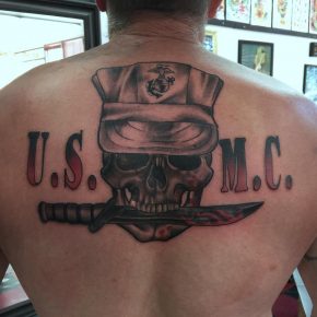 75 Cool USMC Tattoos - Meaning, Policy and Designs (2019)