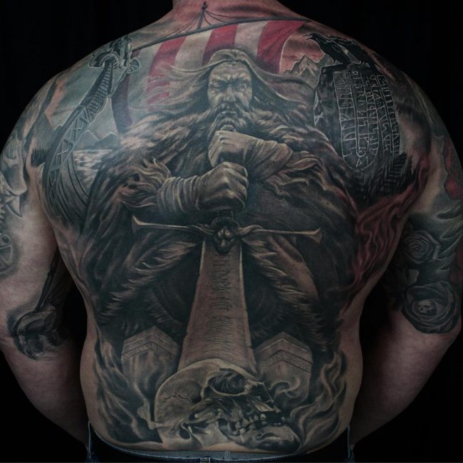 Viking tattoo