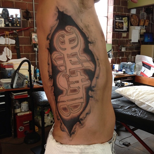 ambigram tattoo