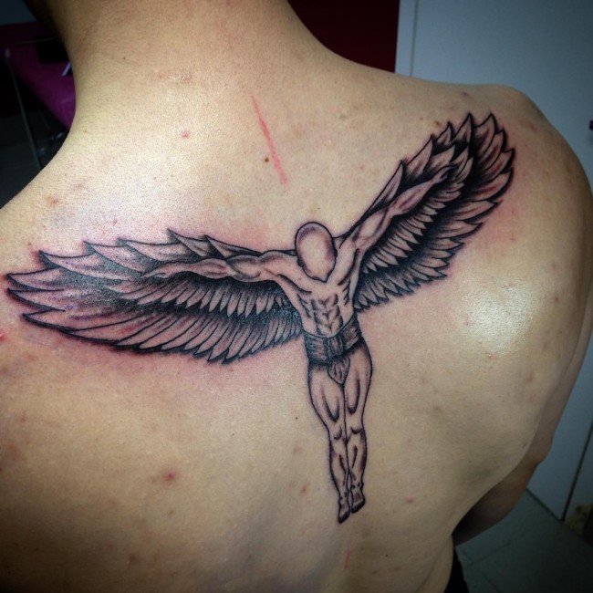 angel tattoo