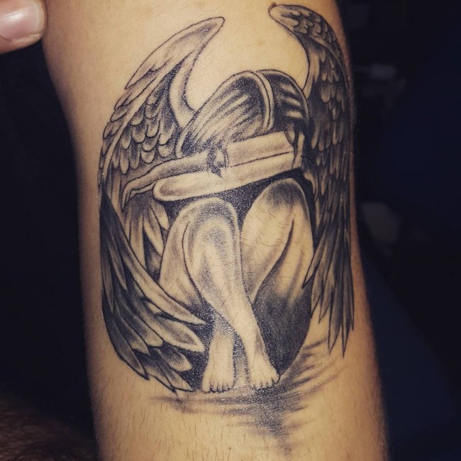 angel tattoo