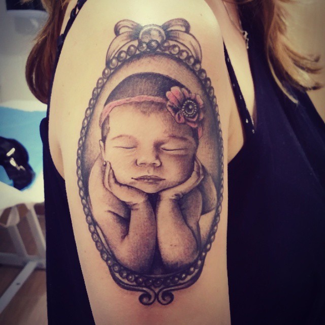 baby tattoo