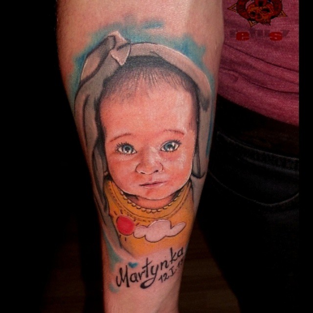 baby tattoo