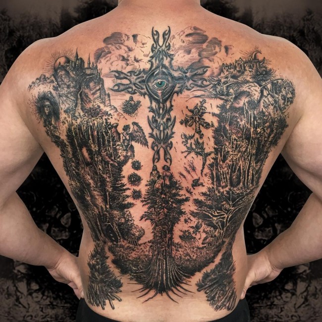 back tattoo