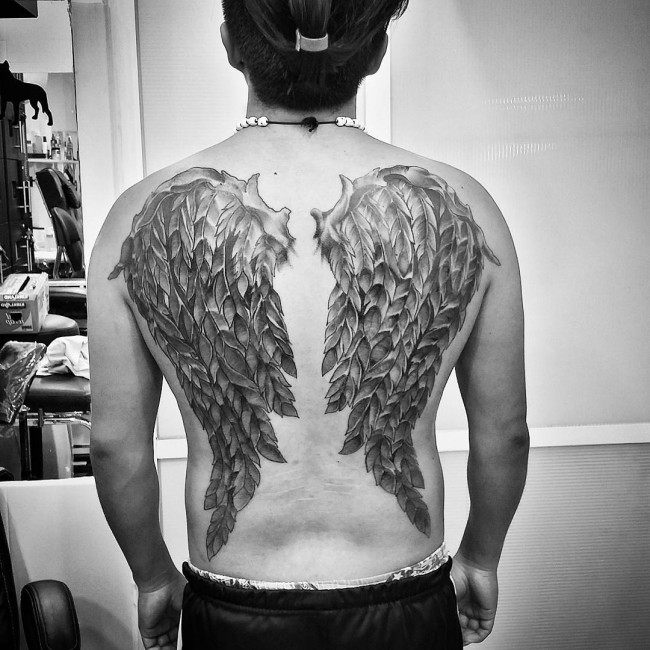 best back tattoos