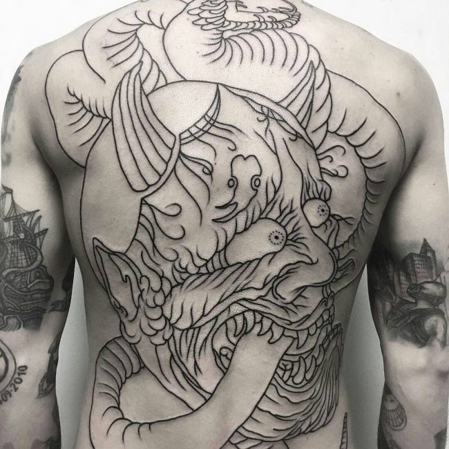 back tattoo