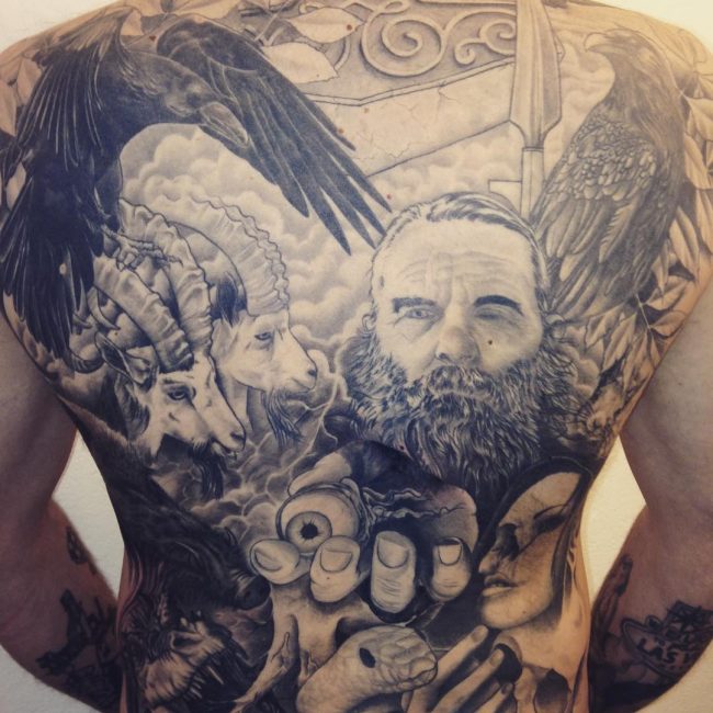 back tattoo