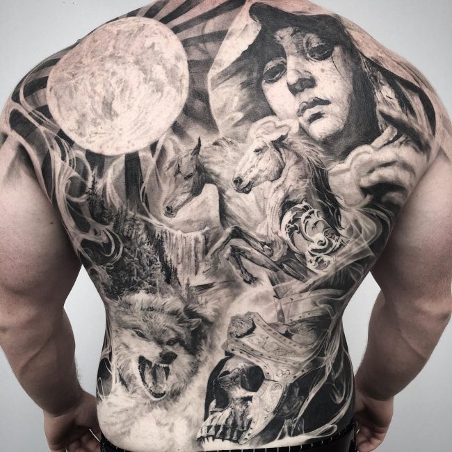 back tattoo