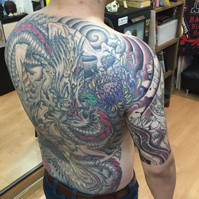 back tattoo