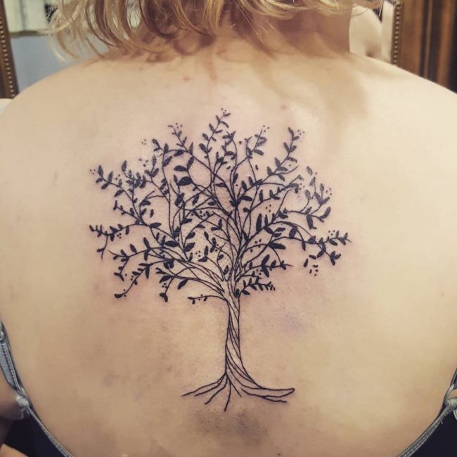 back tattoo