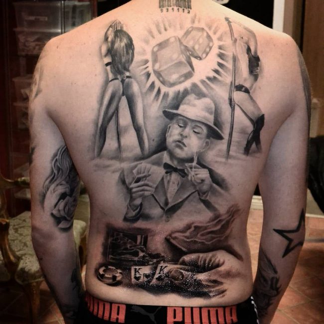 back tattoo