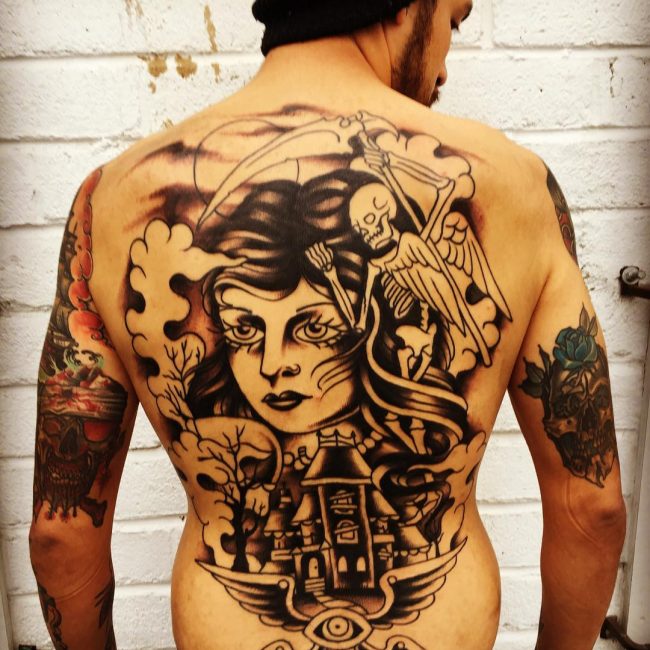 back tattoo