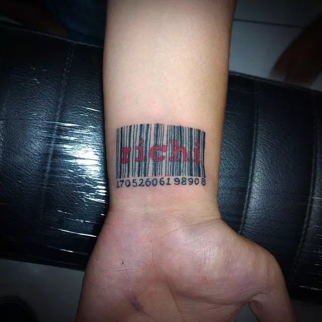 Kaps Needle Art - Scannable Barcode Tattoo. . . . #barcode... | Facebook