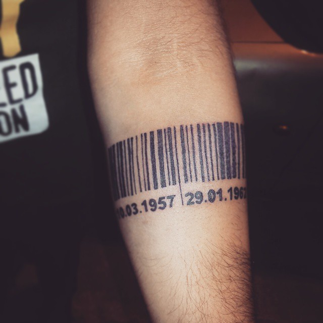  barcode tattoos